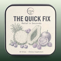 The Quick Fix digestive enzyme strips tin