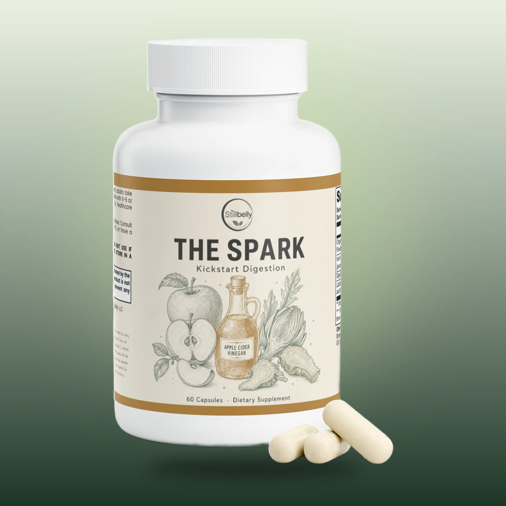 The Spark apple cider vinegar capsules bottle