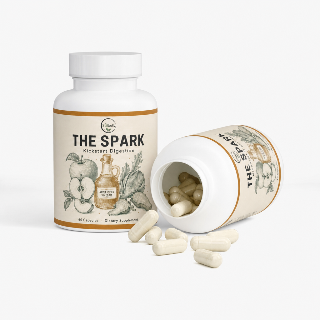 The Spark - Apple Cider Vinegar Capsules bottle detail view
